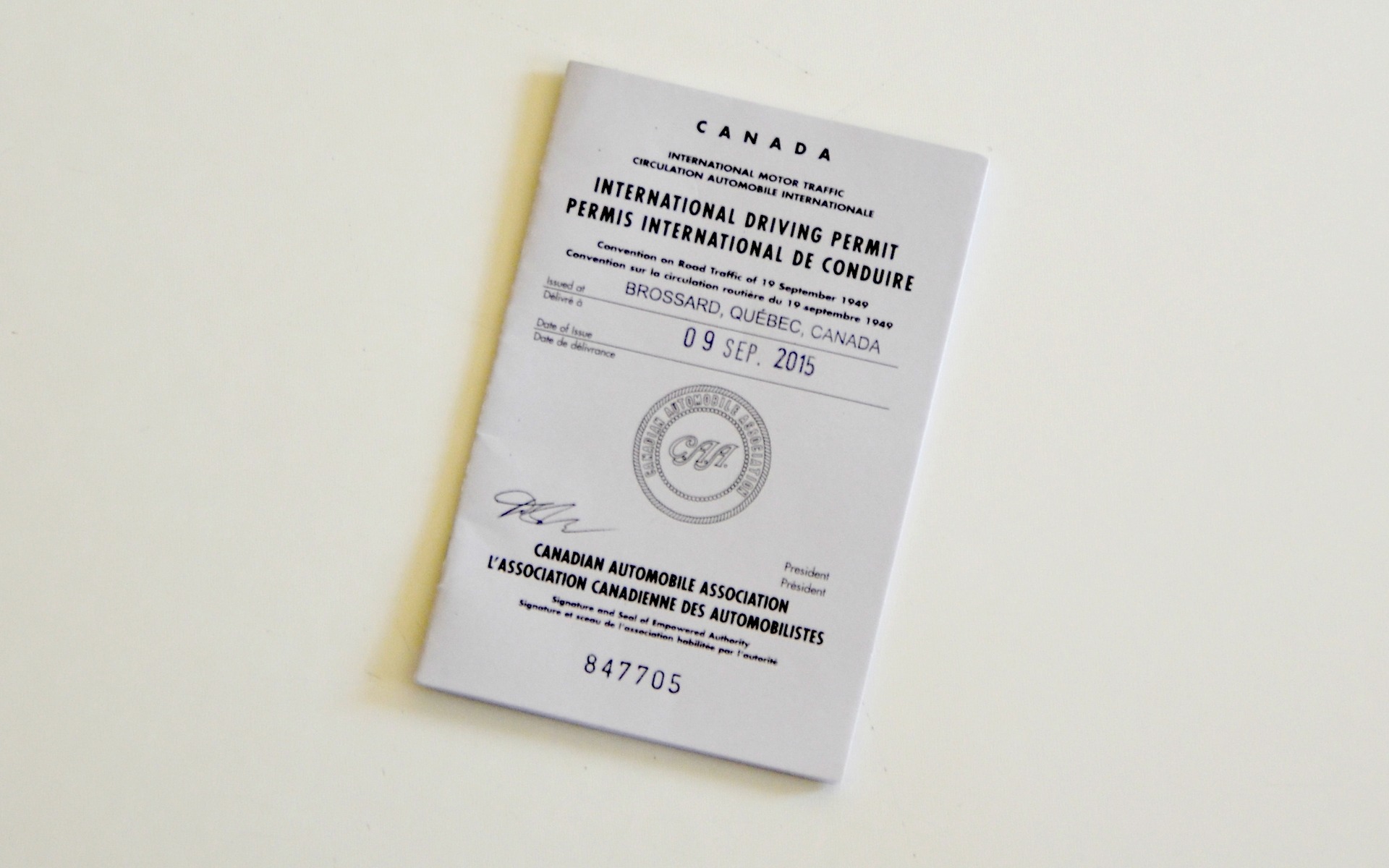 Permis International De Conduire